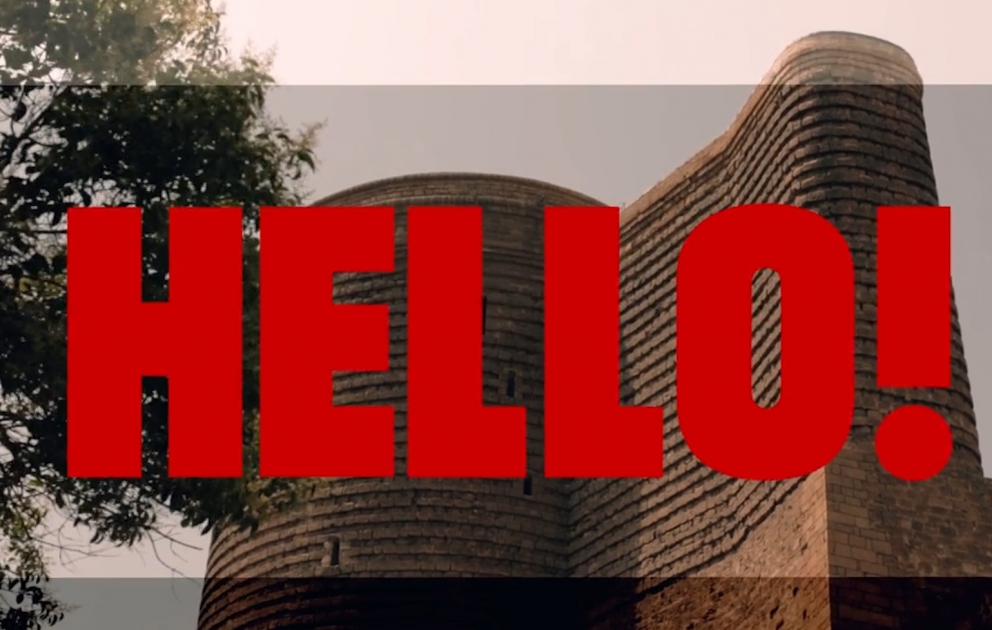 “Hello” jurnalının çəkilişləri İçərişəhərdə baş tutub