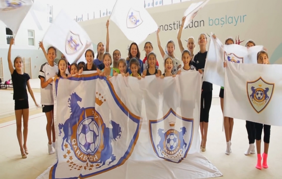Gimnastlarımız “Qarabağ”ı dəstəklədi