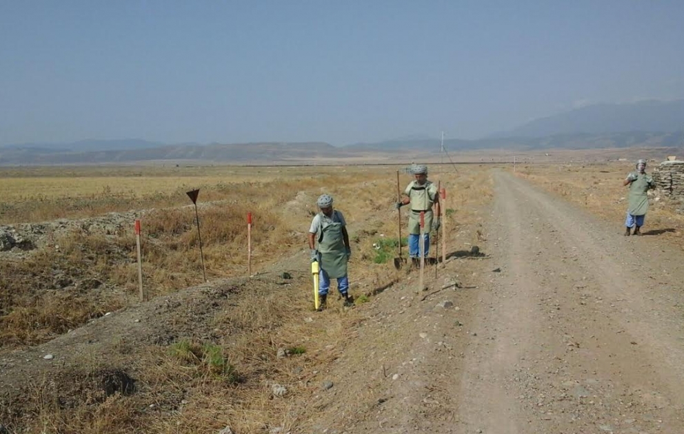Ağdam, Tərtər və Goranboyda hərbi sursatlar aşkar olunub