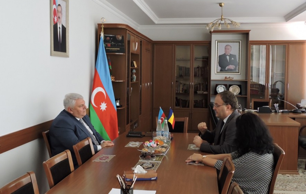 Rumıniyanın Azərbaycandakı səfiri Şəkidə olub