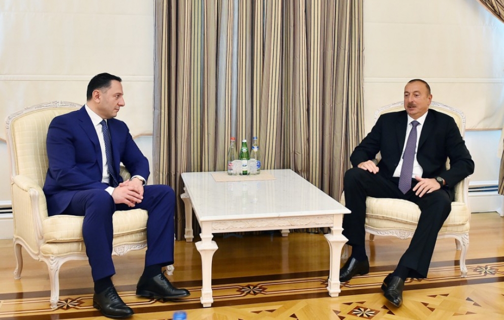 President Ilham Aliyev received head of Georgian State Security Service