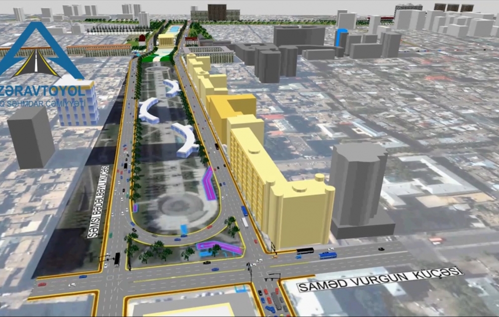 3D project of roads to be reconstructed in former “Sovetski”