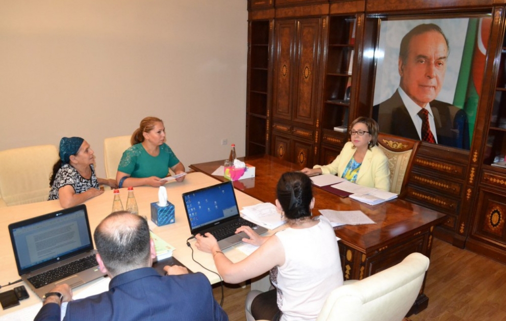DİM Direktorlar Şurasının sədri Yevlax şəhərində vətəndaşları qəbul edib
