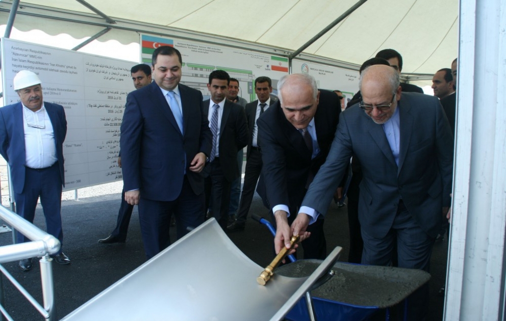 Neftçala Sənaye Məhəlləsində avtomobil zavodunun təməli qoyulub