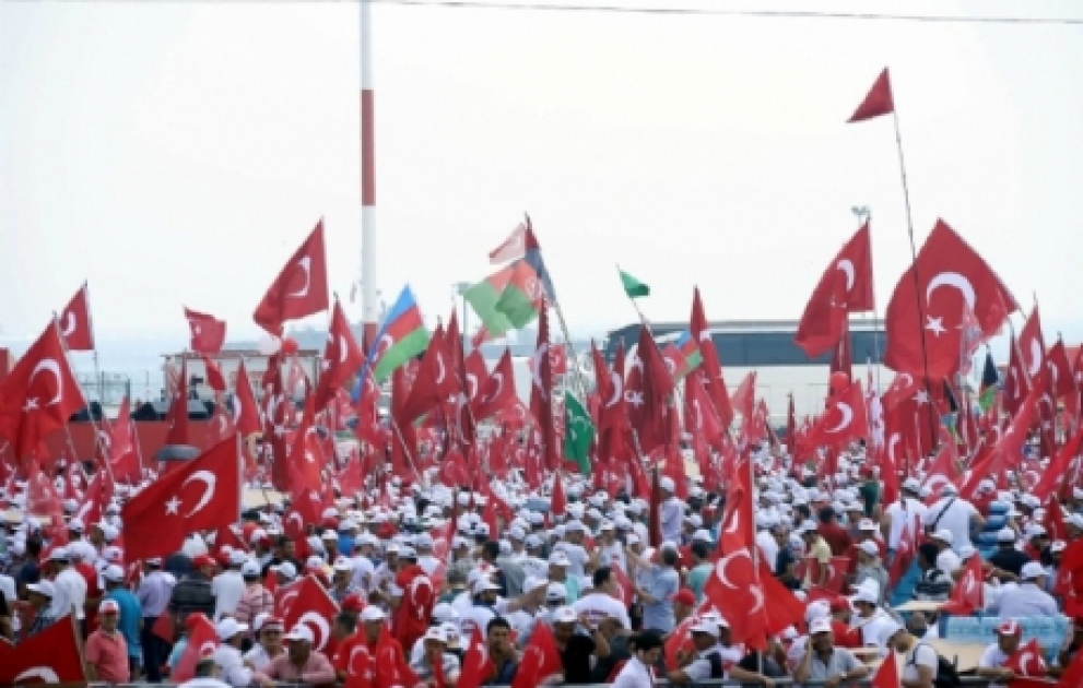 Millions gather in Istanbul for mass democracy rally