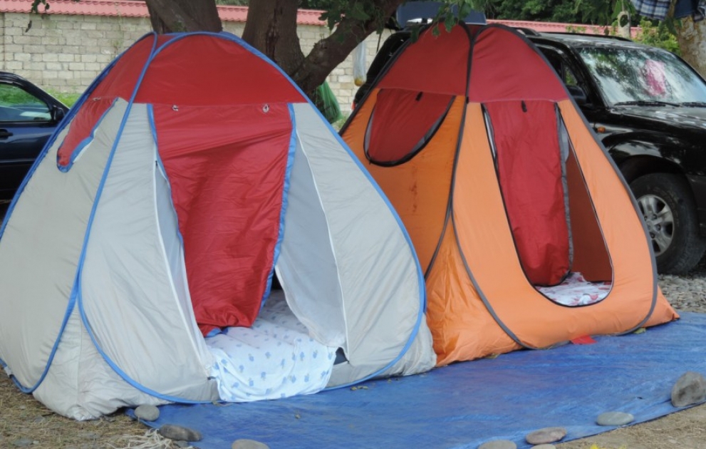 Otel və kirayə evlərə pul xərcləmədən ekstrim istirahəti sevənlər - Nabran