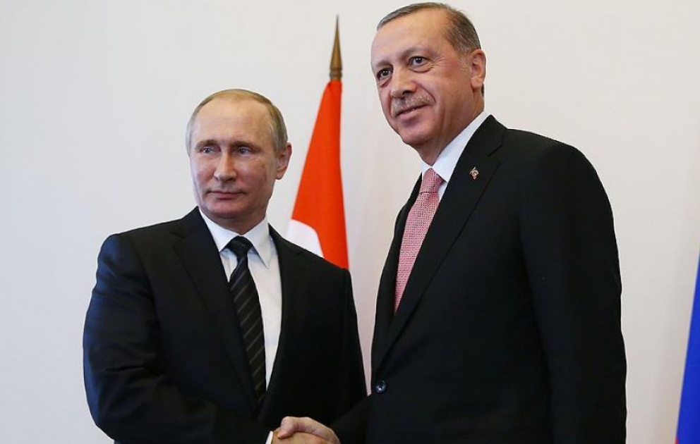 Sankt-Peterburqda Rusiya və Türkiyə prezidentlərinin görüşü keçirilib