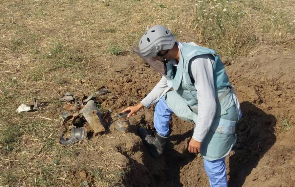 Ağdam və Tərtərdə partlamış hərbi sursatlar aşkar olunub