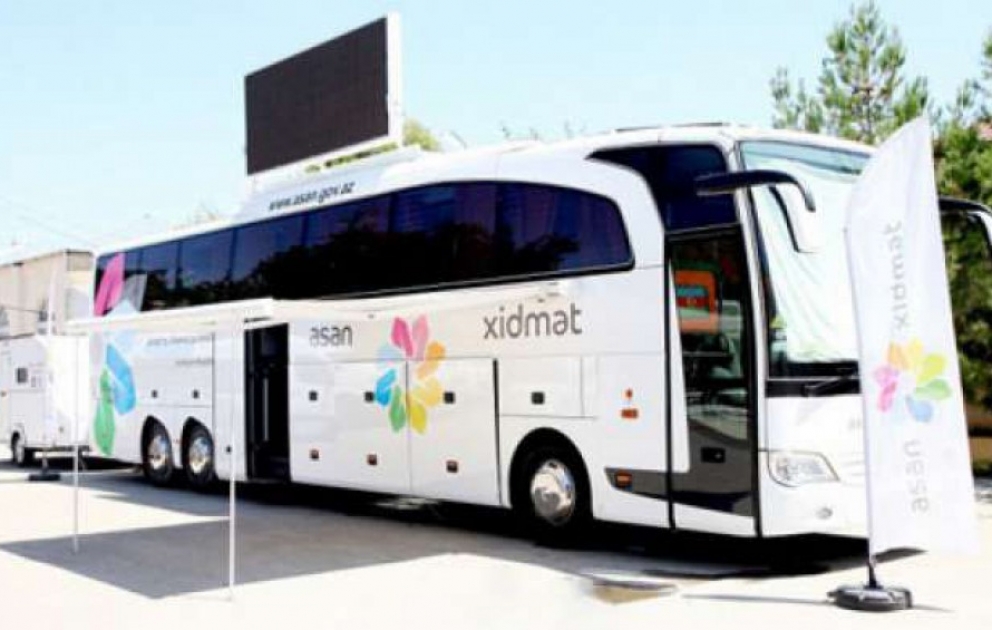 Мобильная служба «ASAN xidmət» в Хачмазе