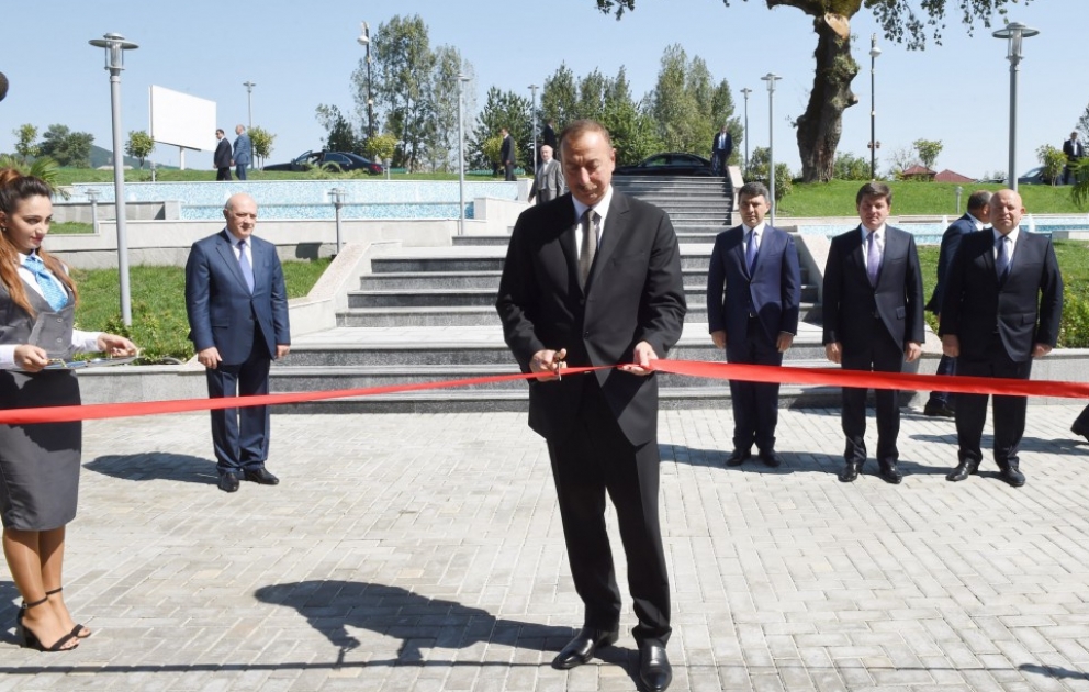 In Gabala regionales Bürgerservice “ASAN” zur Nutzung überlassen