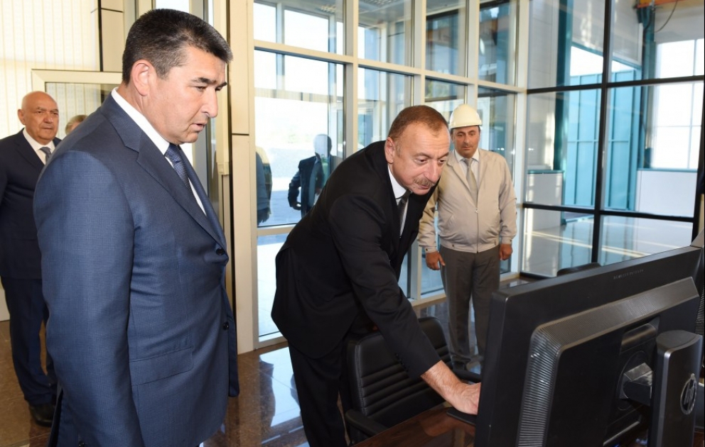 “İsmayıllı-2” Su Elektrik Stansiyası istifadəyə verilib