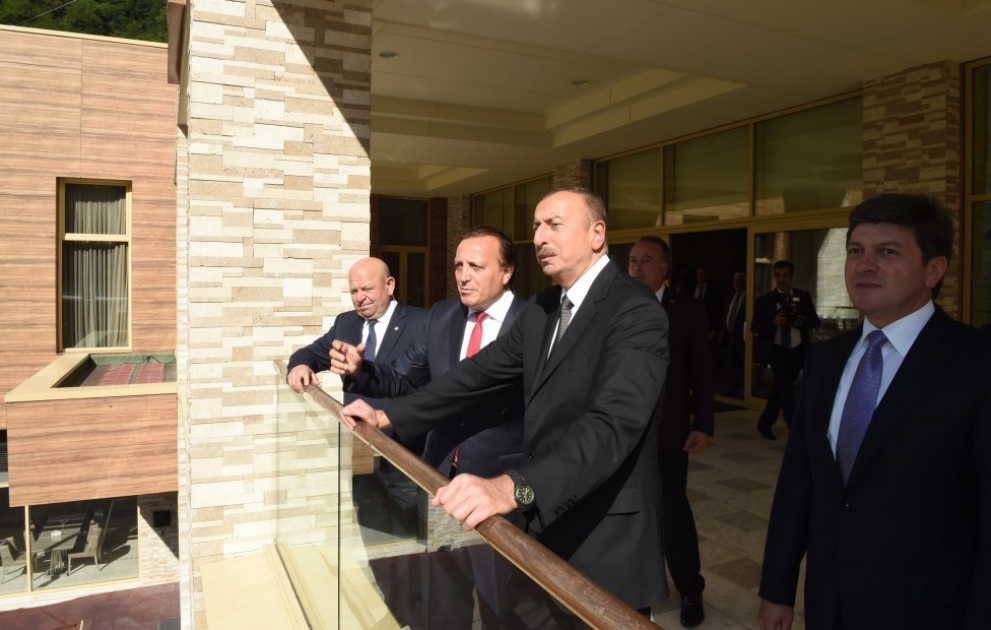 Gabala : l’hôtel Qafqaz Tufandağ Mountain Resort ouvre ses portes