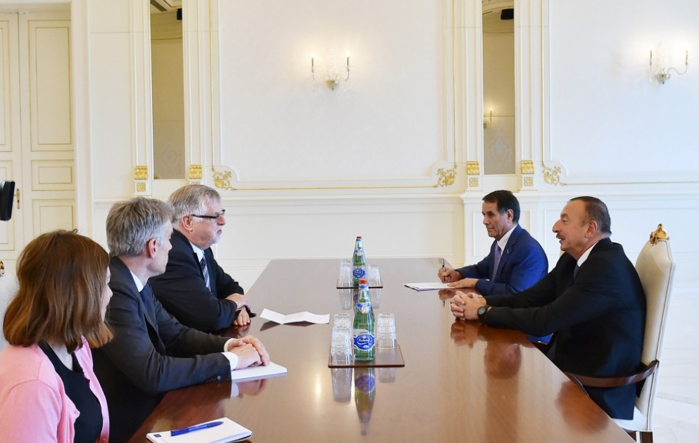President Ilham Aliyev received EU Special Representative for South Caucasus