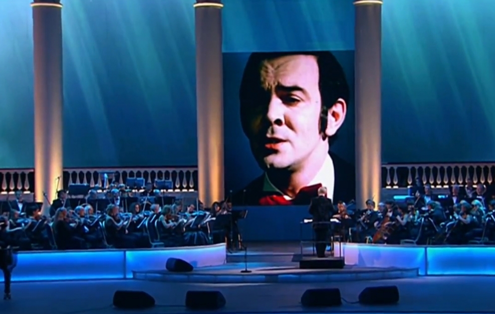 Rusiyanın “Birinci kanalı” Müslim Maqomayevin xatirəsinə həsr olunmuş konsert  təqdim edib