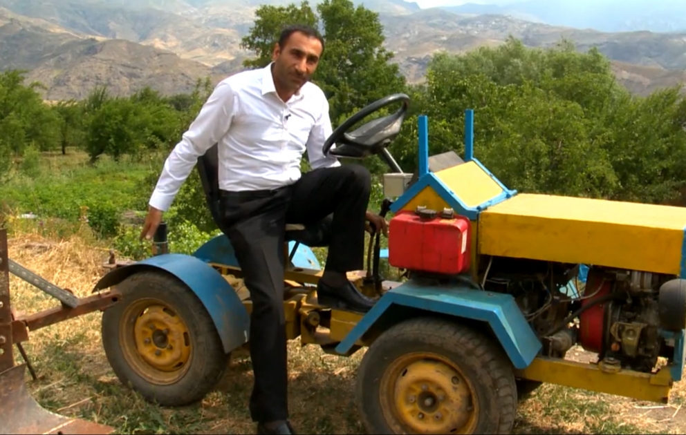 Naxçıvan sakini yeni avtomobil ixtira edib