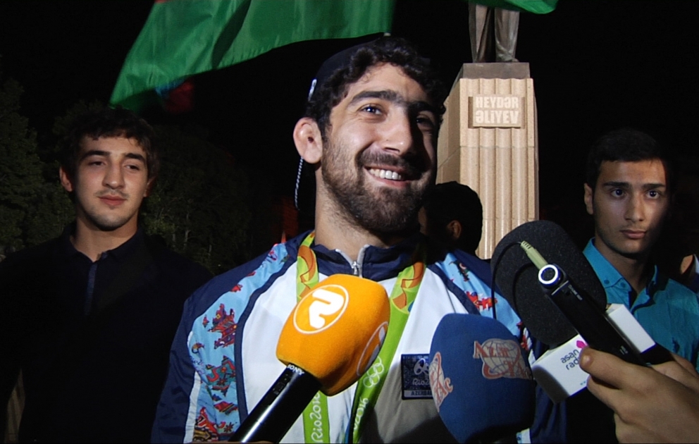 Toghroul Asgarov: Je suis heureux d’avoir ma part dans 18 médailles remportées par notre équipe à Rio