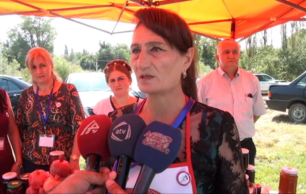 Festivalda Göyçay rayonundan 9 növ mürəbbə nümayiş etdirilir