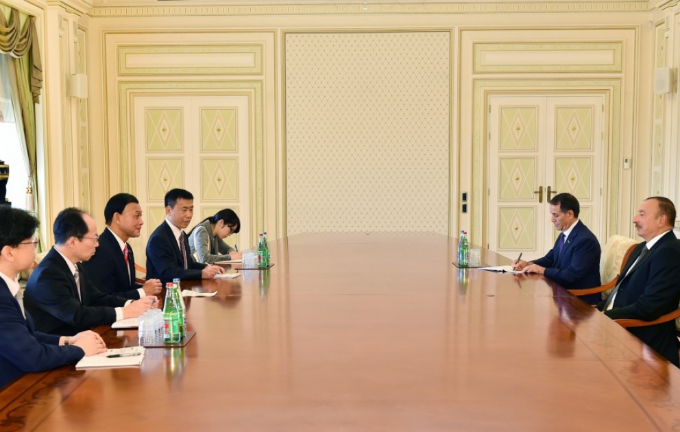 President Ilham Aliyev received Japan`s Parliamentary Vice-Minister for Foreign Affairs