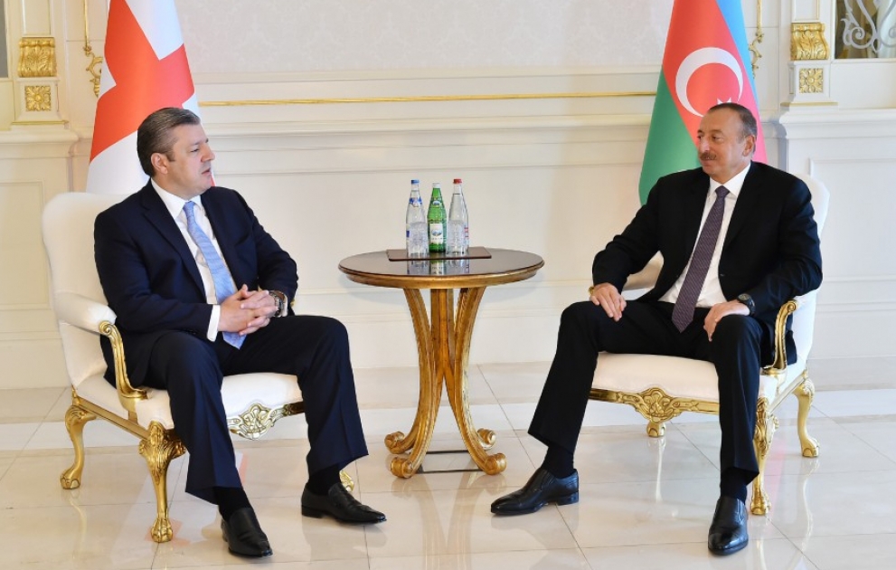 President Ilham Aliyev received Georgian Prime Minister Giorgi Kvirikashvili