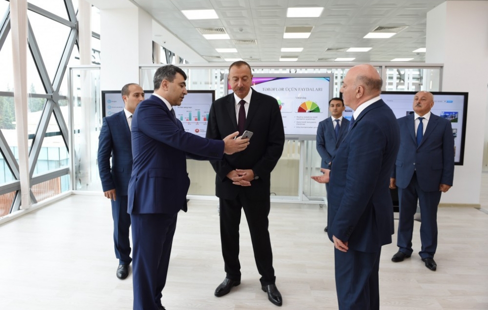 Президент Ильхам Алиев открыл в Масаллы комплекс «ASAN həyat»