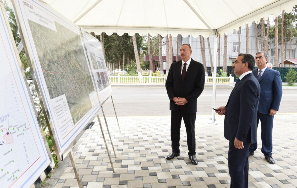 Une nouvelle conduite d’eau potable mise en service à Salyan
