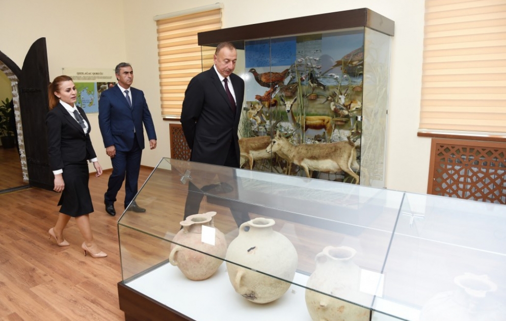 President Ilham Aliyev inaugurated Museum of History and Local Lore in Salyan