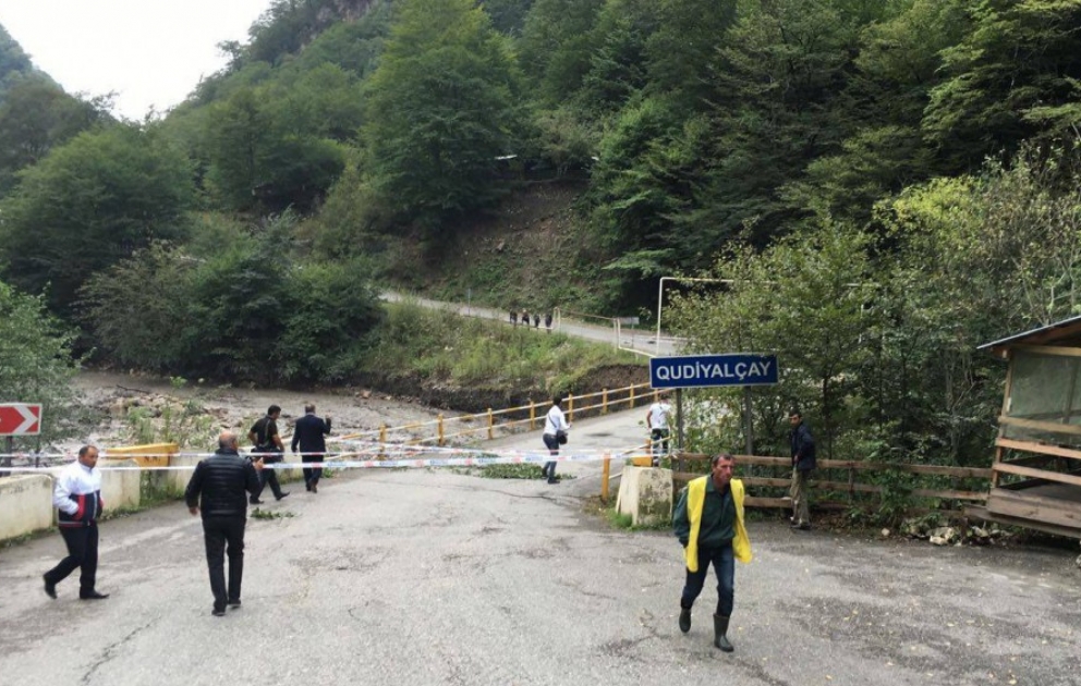 Şimal bölgəsində selin yaratdığı fəsadlar aradan qaldırılır