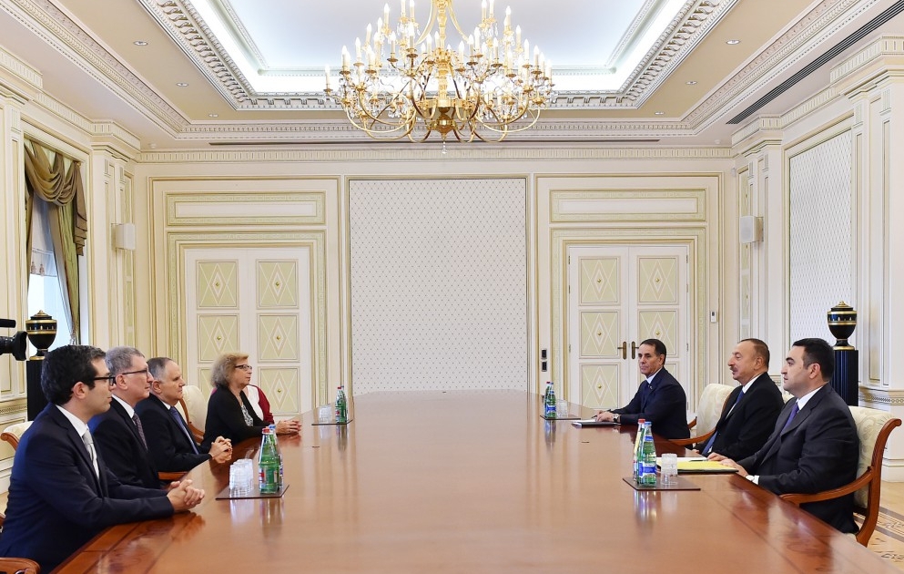 President Ilham Aliyev received President of Swiss Federation of Jewish Communities