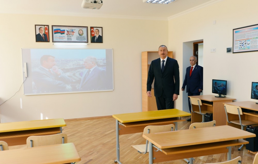 Здание школы номер 109 в Баку сдано в эксплуатацию после капитального ремонта