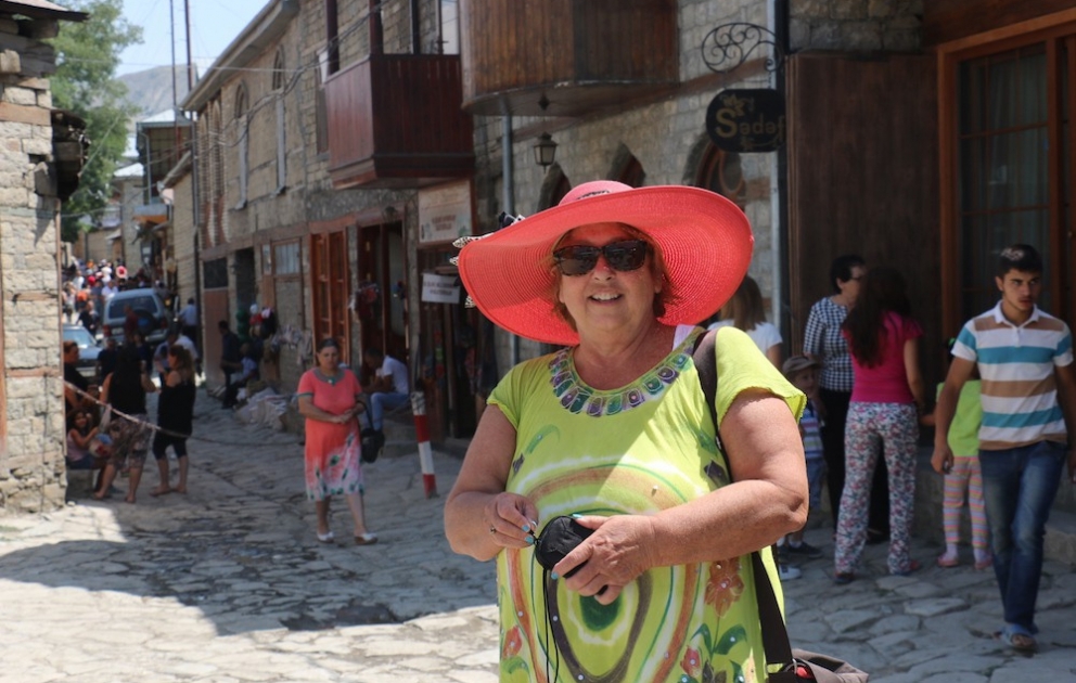 American tourist speaks about the beauty of Azerbaijan