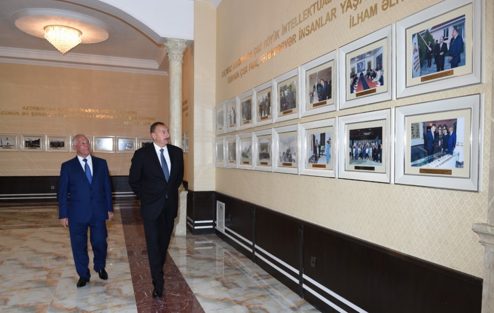 President Ilham Aliyev attended opening of new building of Heydar Aliyev Center in Khachmaz