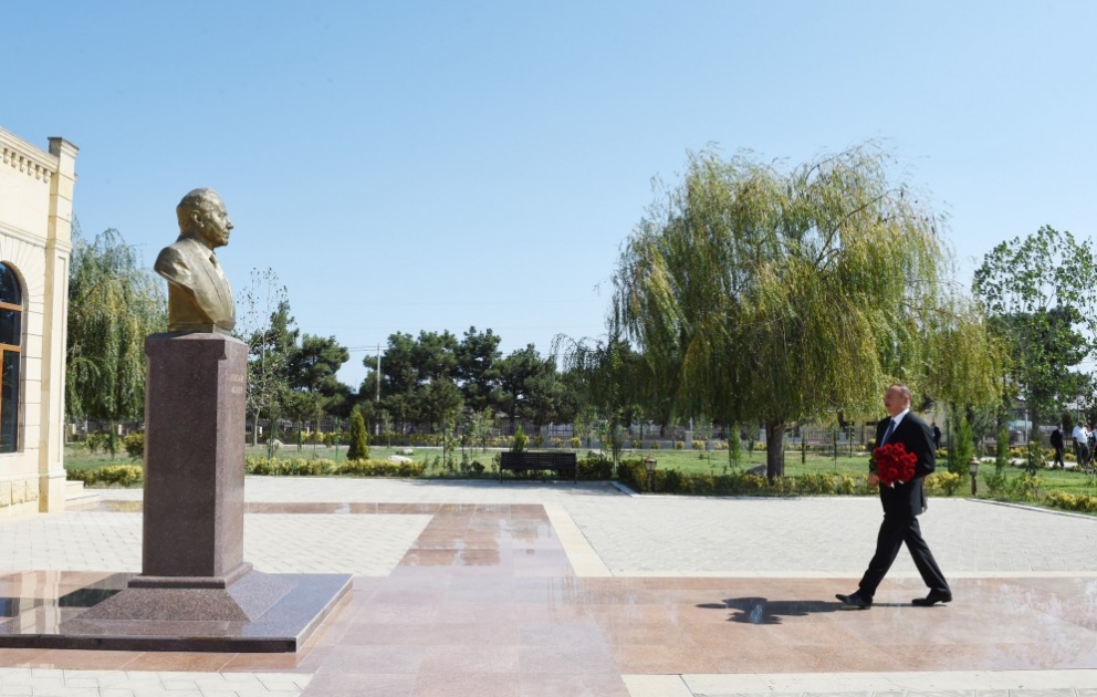 President Ilham Aliyev viewed Heydar Aliyev Park in Yalama