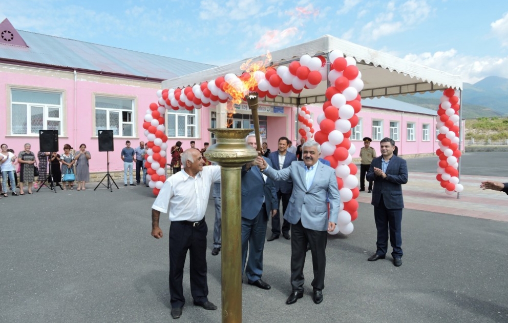 Şəkidə 1050 abonentə təbii qaz verilib