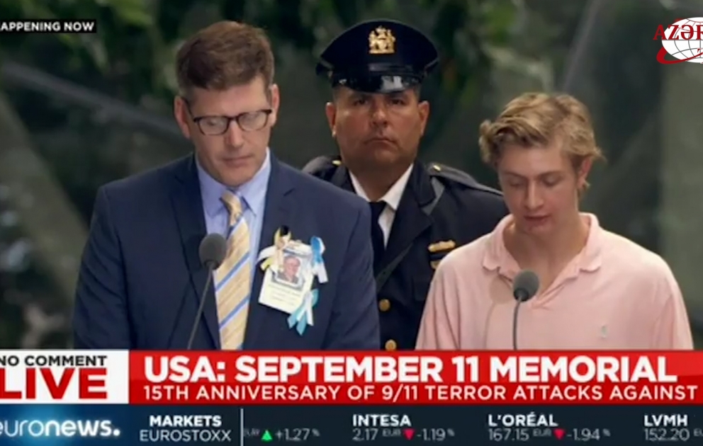 ETATS-UNIS : 15E ANNIVERSAIRE DES ATTENTATS DU 11 SEPTEMBRE
