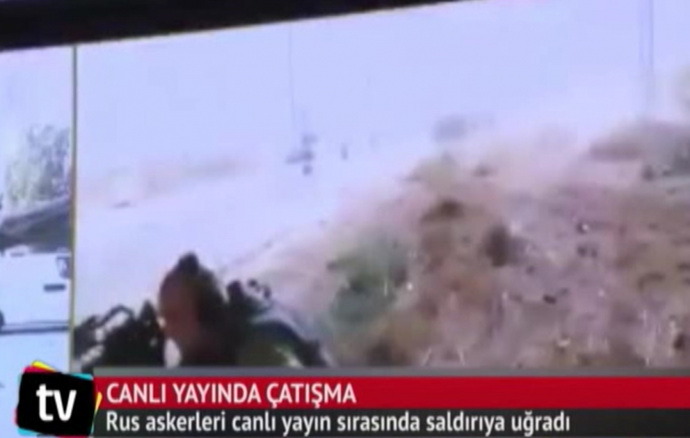 Rus əsgərlər canlı yayımda atəşə tutuldu