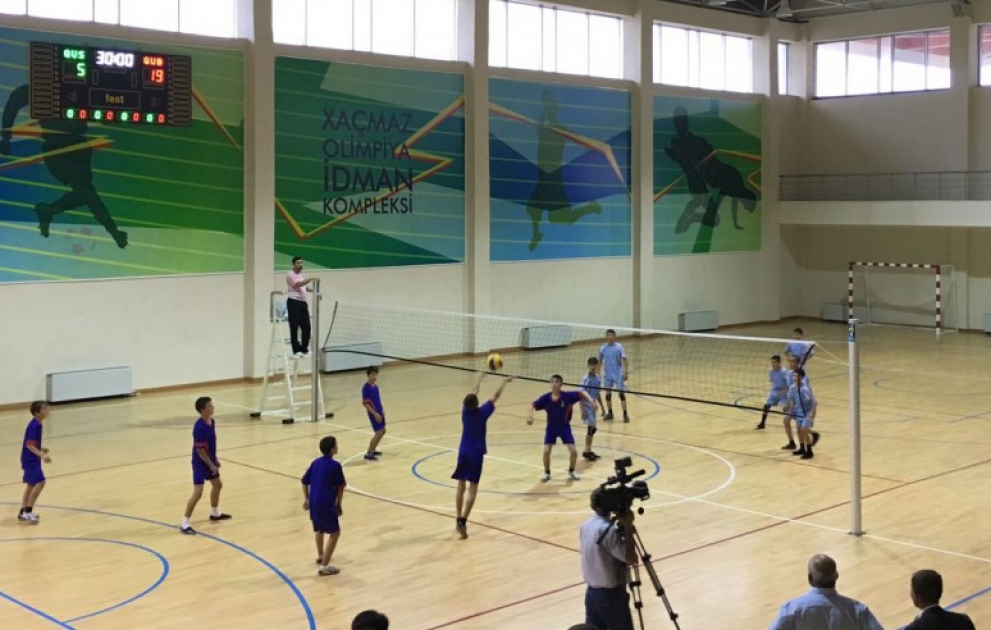 Xaçmazda voleybol üzrə zona birinciliyi keçirilir