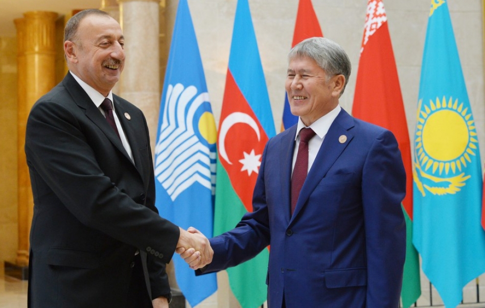 Le président Ilham Aliyev participe à la réunion du Conseil des chefs d’Etat de la CEI