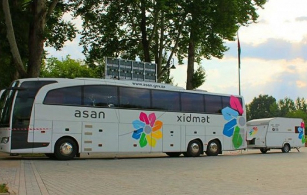 Мобильная служба «ASAN xidmət» в Ширване и поселке Дигях Абшеронского района