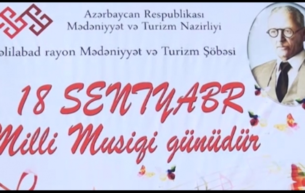 Cəlilabadda Milli Musiqi Günü qeyd olunub