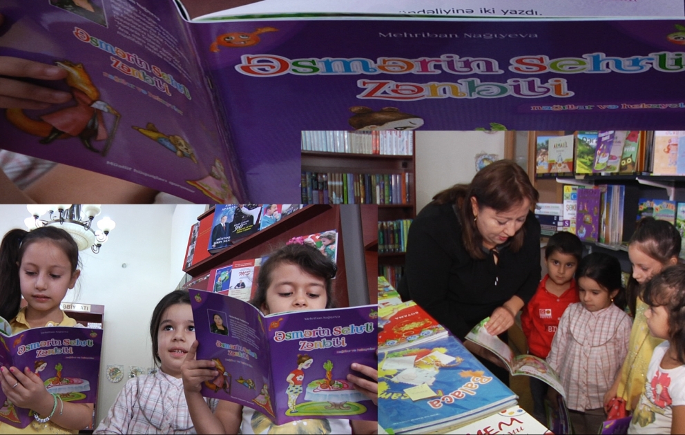 “Əsmərin sehrli zənbili” kiçik oxucuların marağına səbəb olub