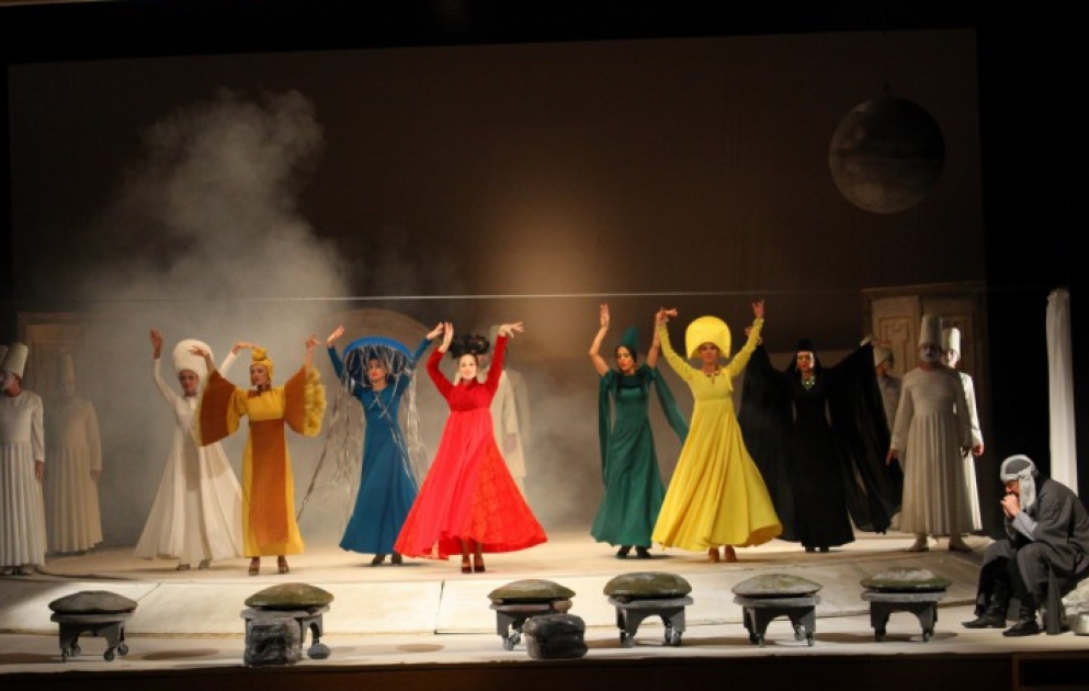 Beynəlxalq Teatr Festivalında Nizami Gəncəvinin “Yeddi gözəl” əsəri oynanılıb