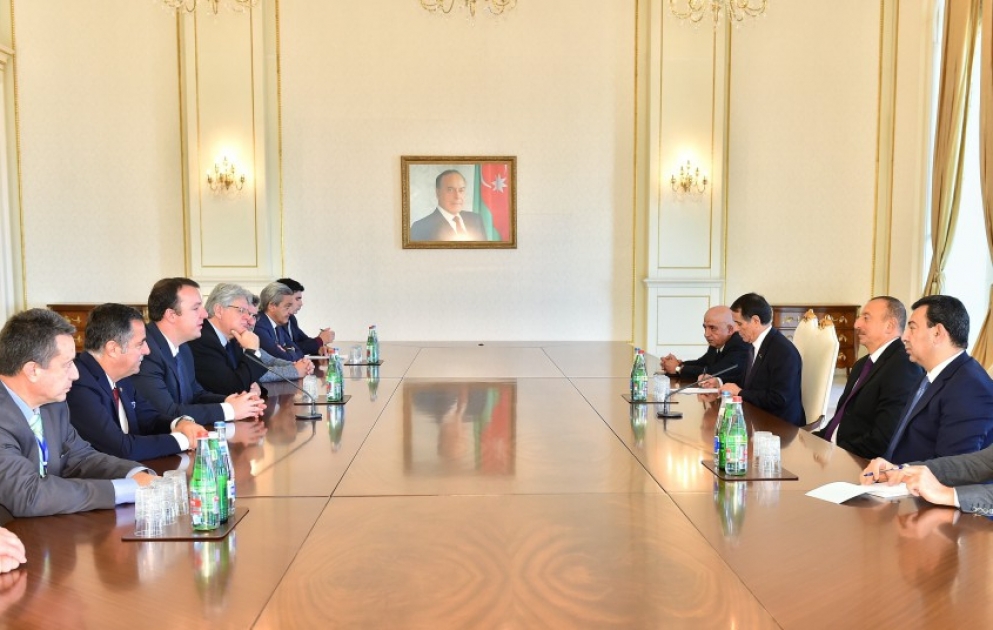 Aserbaidschans Präsident Ilham Aliyev empfängt PACE-Bewertungsmission für Referendum