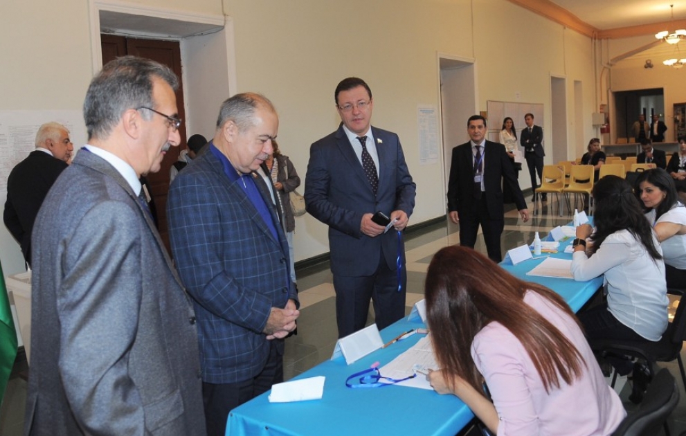 Ilyas Umaxanov: Səsvermənin şəffaf keçməsi üçün hər cür şərait yaradılıb
