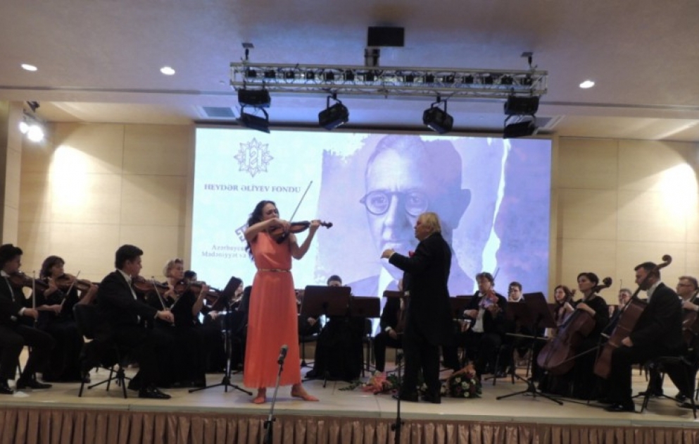 Qəbələdə Almaniyanın “Millətlər Filarmoniyası” Orkestrinin konserti olub