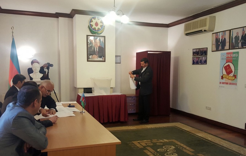 Qazaxıstanda vətəndaşlarımızın referendumda iştirakı üçün hər cür şərait yaradılıb