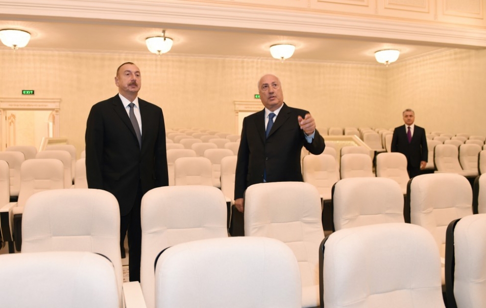Sumqayıt Dövlət Dram Teatrının binası yenidən qurulub