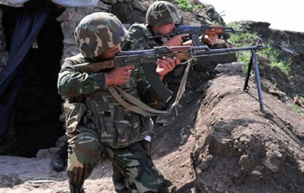 Ermənistan silahlı qüvvələrinin bölmələri atəşkəs rejimini 11 dəfə pozub