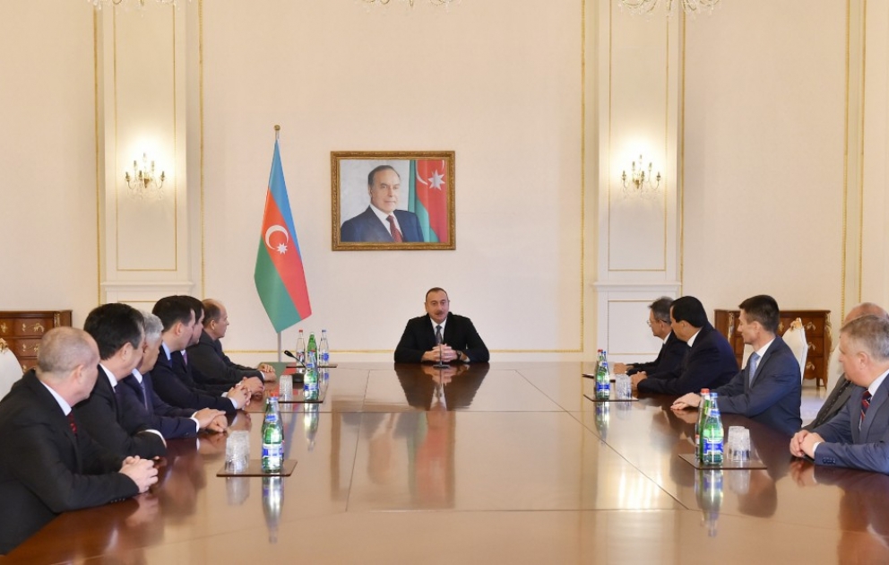 Präsident Ilham Aliyev empfängt Leiter der Sicherheitsorgane von GUS-Mitgliedstaaten