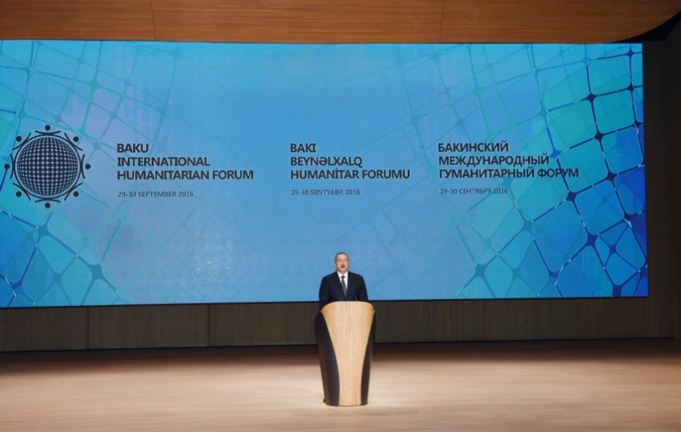 Fifth Baku International Humanitarian Forum kicks off   
President Ilham Aliyev attended official opening ceremony