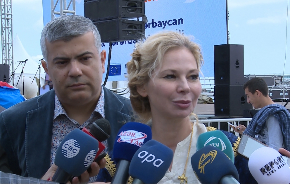 Malena Mard: Eurovillage is the possibility to see different cultures
